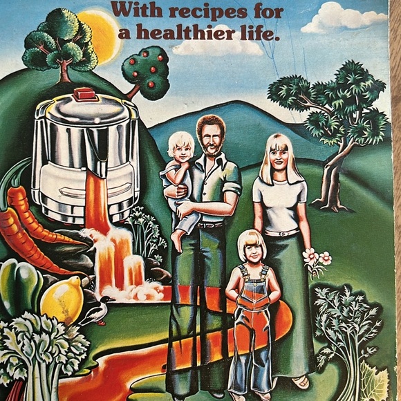 Vintage 70s The Vegetarian Family Cookbook by Runa & Victor Zurbel 1978 - Picture 4 of 14